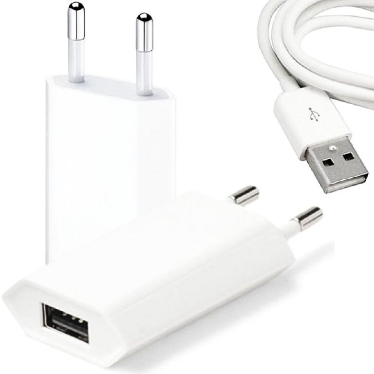 ŁADOWARKA SIECIOWA USB 5V SOLIDNA UNIWERSALNA DO TELEFONU LATARKI SŁUCHAWEK (5)