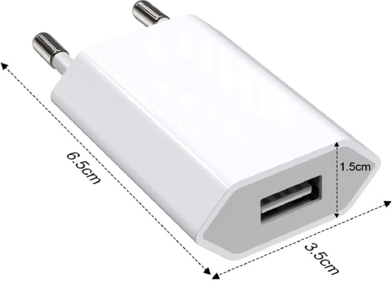 ŁADOWARKA SIECIOWA USB 5V SOLIDNA UNIWERSALNA DO TELEFONU LATARKI SŁUCHAWEK (4)